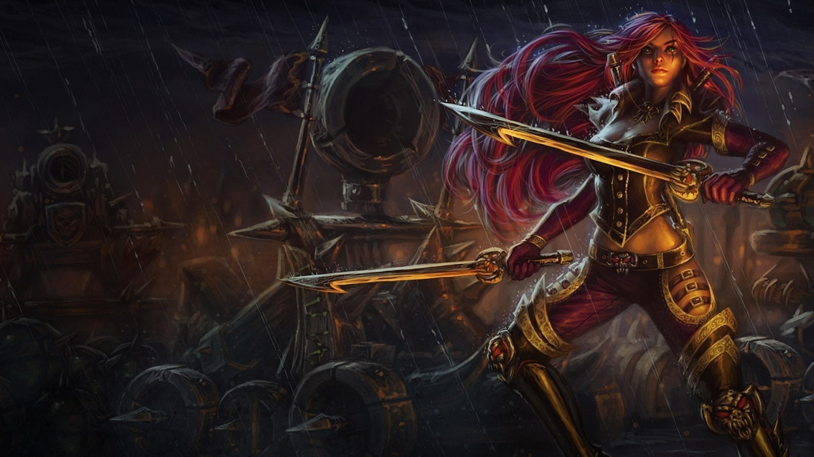 1920x1080 px, Katarina, League of Legends