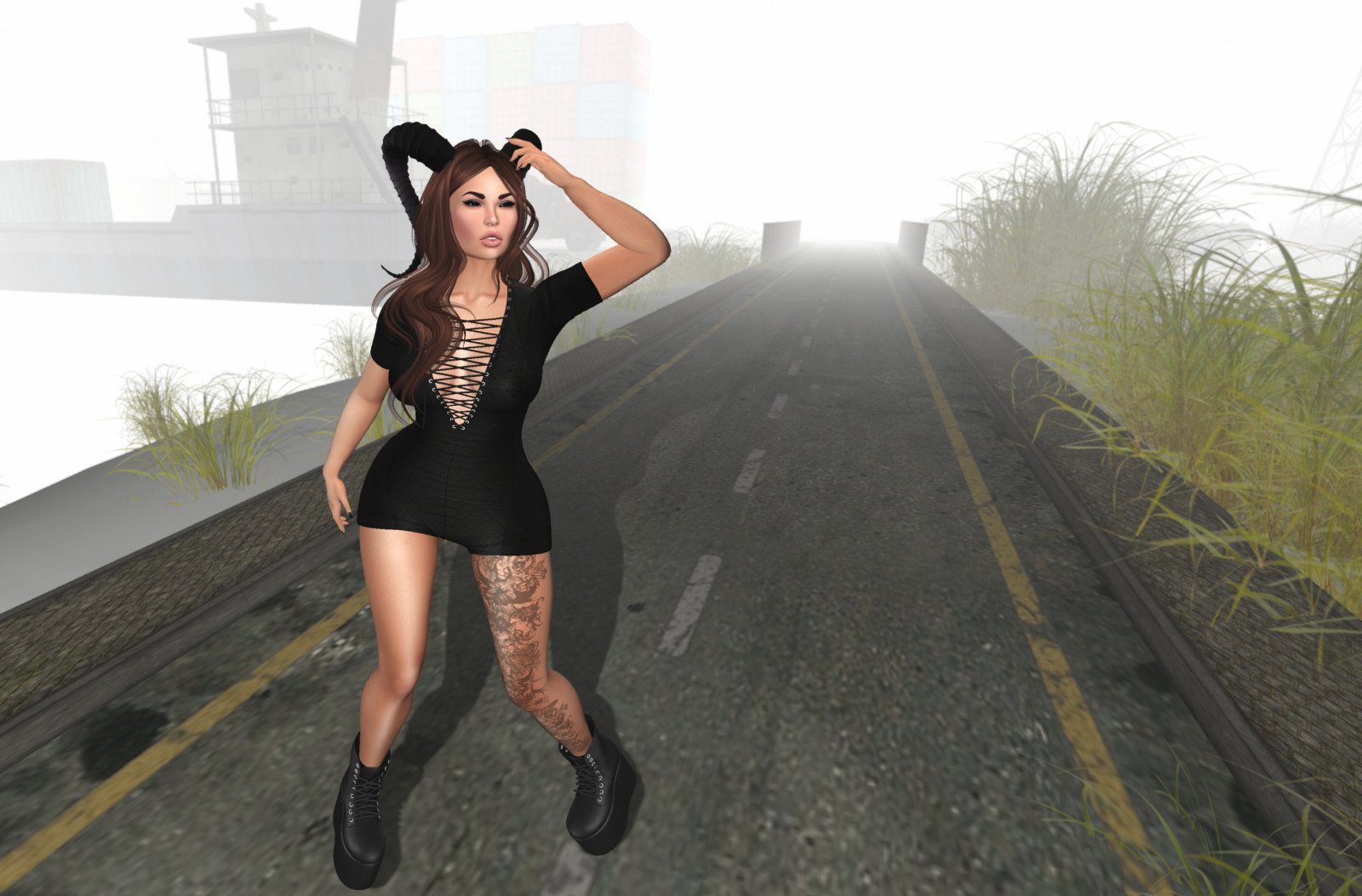 Černá, model, silnice, fotografování, šaty, černé vlasy, móda, život, sebevražda, Skins, 7, Virtuální, strom, dívka, krása, styl, dar, SL, skupina, bento, belleza, druhý, pózy, Dollz, lelutka, magika, Ztlumit, focení, dstyle, živá mrtvola, verocity, smrtelný, delirium