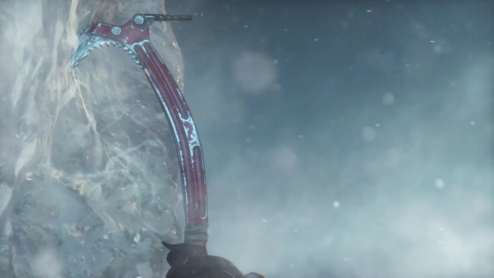 Wasser, Betrachtung, Schnee, Winter, blau, Eis, Lara Croft, Grabräuber, Aufstieg des Tomb Raiders, Einfrieren, Wetter, Atmosphäre der Erde, Extremsport