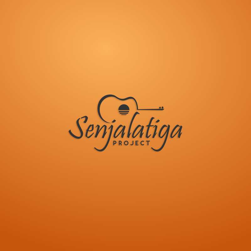 Logotyp, hudba, západ slunce Logotyp, hudba, západ slunce