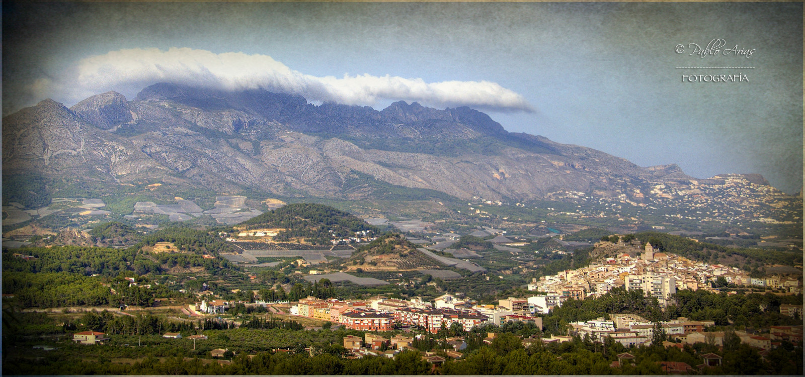 krajina, Photoshop, město, kopec, Příroda, nebe, vesnice, HDR, Španělsko, atmosféra, panoráma, ptačí perspektivy, mount scenérie, mrak, strom, hora, cielo, naturaleza, mraky, Barvy, arboles, barvy, nikond300, Photomatix, sigma1020, arquitectura, ol tusfotos, vysočina, panoramica, alicante, olequebonito, greatmanipulart, grouptripod, goldenvisions, pabloarias, texturas, atardeceres, espana, venkov, horských reliéf, letecké snímkování, pohoří, stanice hill, meteorologický jev, jev, Templo, edificiosymonumentos, bufet, Polop, polopdelamarina