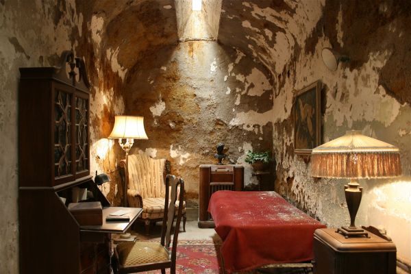 Alcatraz, 3888x2592 px, abandoned, Al Capone, bed, cellars