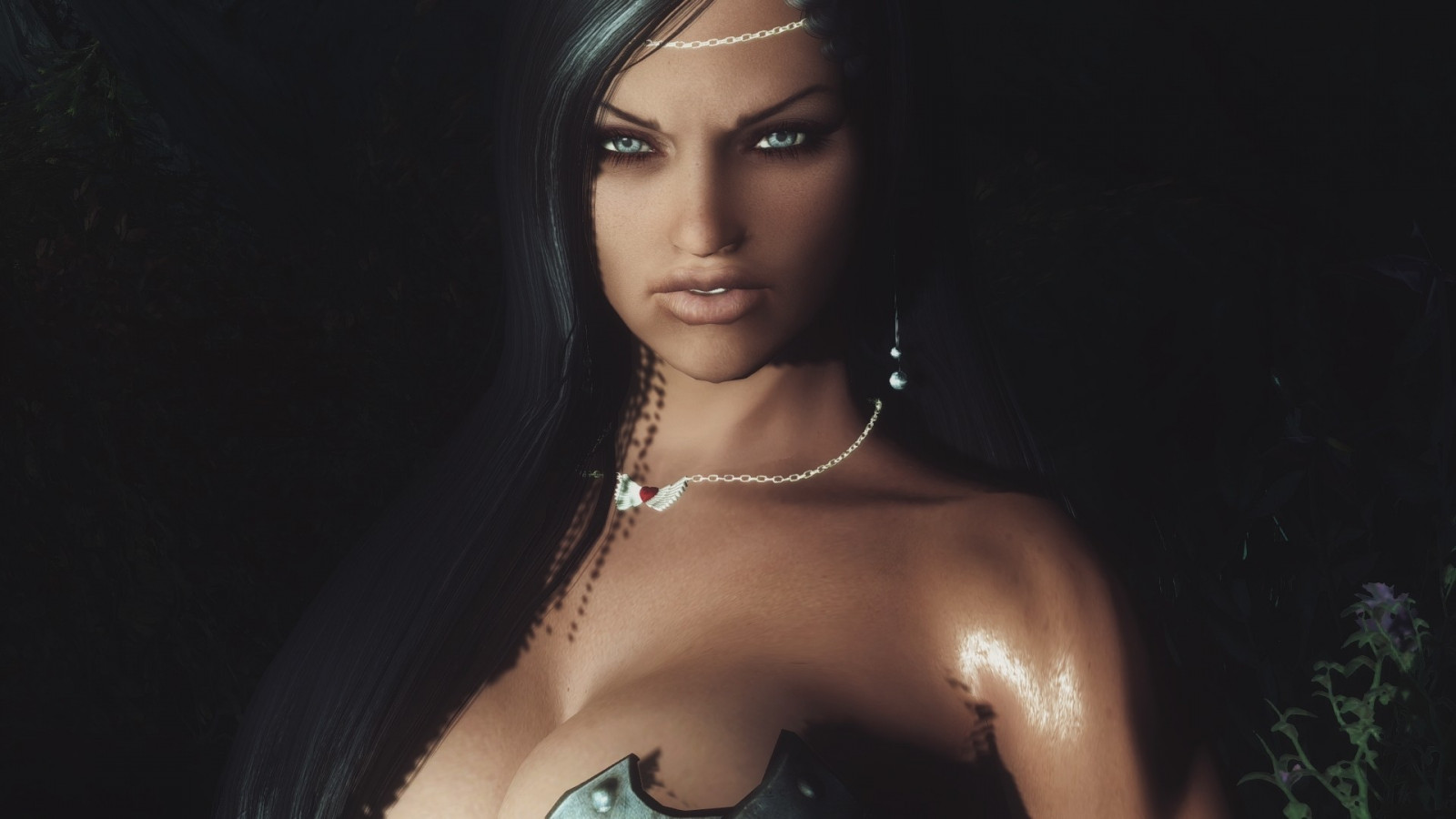 Kvinder, model, langt hår, fotografering, sanger, sort hår, mode, hår, The Elder Scrolls V Skyrim, boobs, Person, supermodel, pige, skønhed, øje, dame, billede, frisure, Photo shoot, brunt hår, nøgenmodel, mave, menneskelige legeme