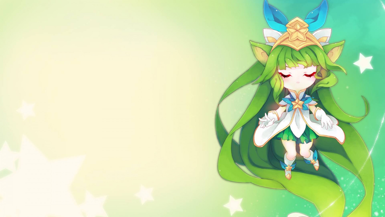 illustrazione, anime, Lulu League of Legends, Rift di Summoner, verde, fiore, immagine dello schermo, personaggio fittizio