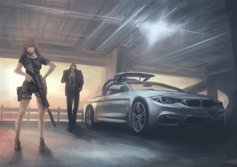 κορίτσια anime, αυτοκίνητο, BMW, όχημα, αγωνιστικό αυτοκίνητο, ΡΟΔΑ κορίτσια anime, αυτοκίνητο, BMW, όχημα, αγωνιστικό αυτοκίνητο, ΡΟΔΑ