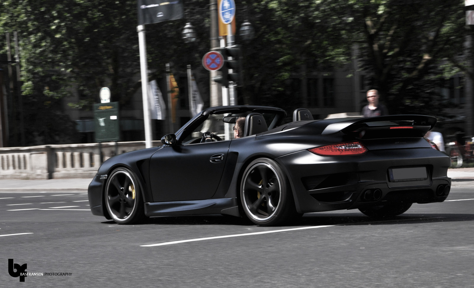 svět, auto, Černá, auto, Německo, fotografování, Google, Nikon, 911, Konvertibilní, automotive, prozkoumat, turbo, Porsche, rýžování, bas, Dusseldorf, vr, vysoká rychlost, rušič vztlaku, 997, 18105, TechArt, Fransen, D5000, Gtstreet