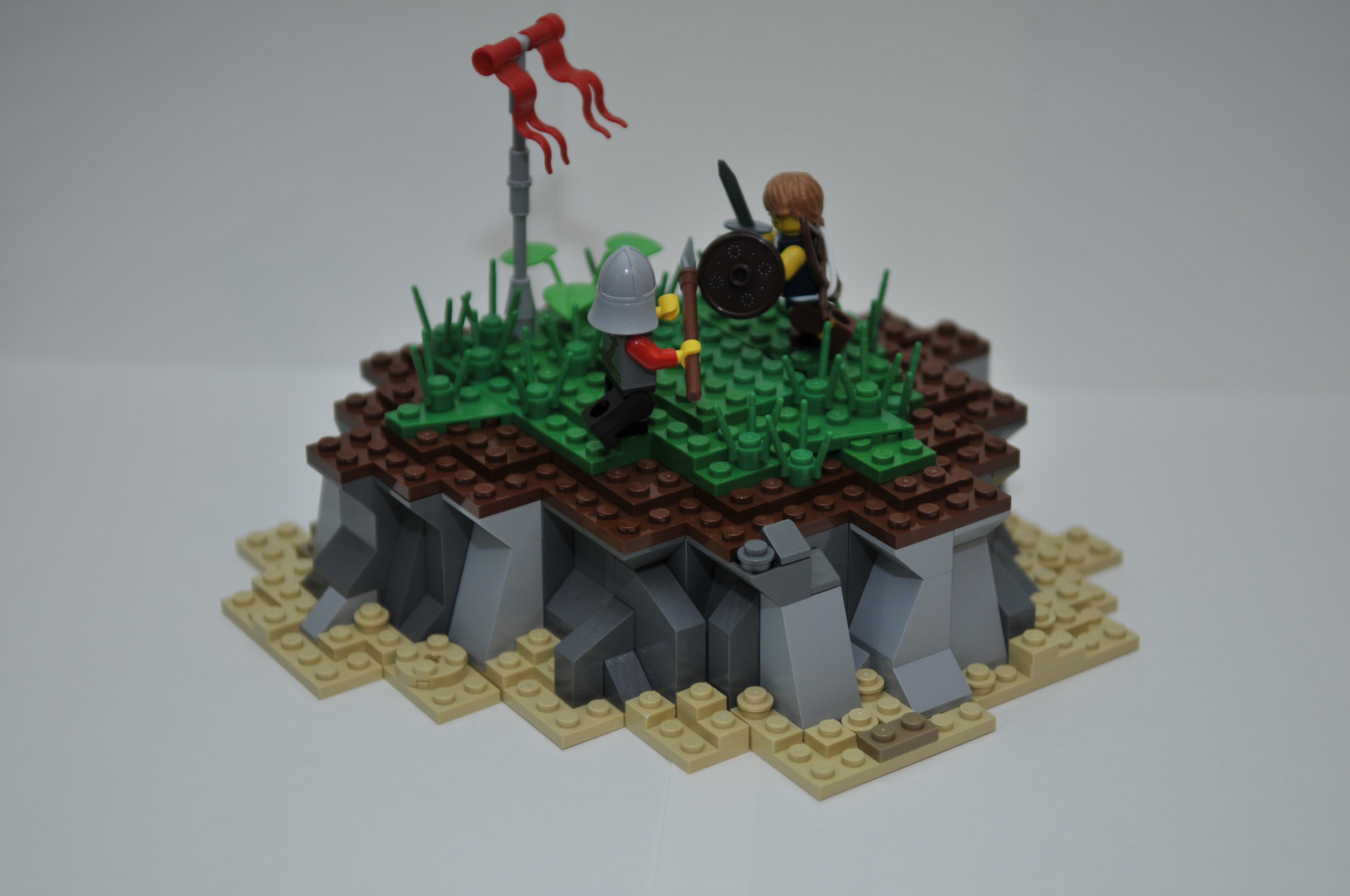 klippe, soldat, krig, LEGO, flag, stil, middelalderlig, sløjfe, sværd, lag, sheild, Gangnam, spyd