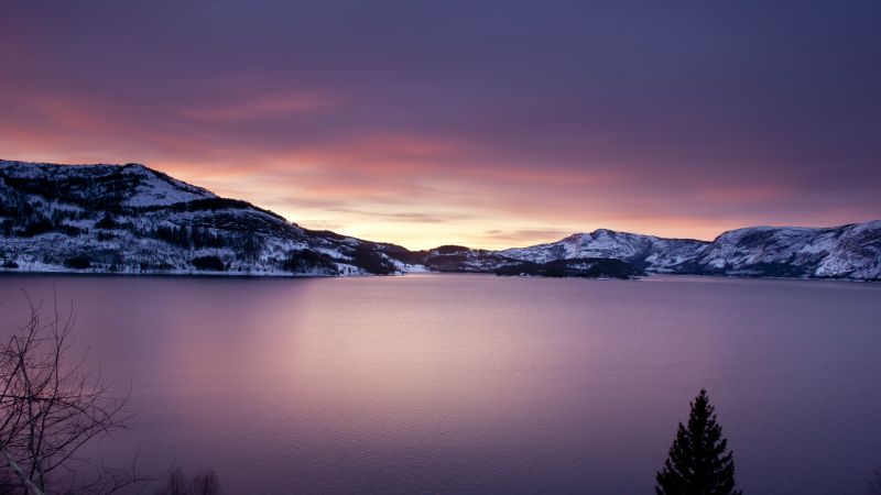 krajina, západ slunce, Příroda, odraz, nebe, jezero krajina, západ slunce, Příroda, odraz, nebe, jezero