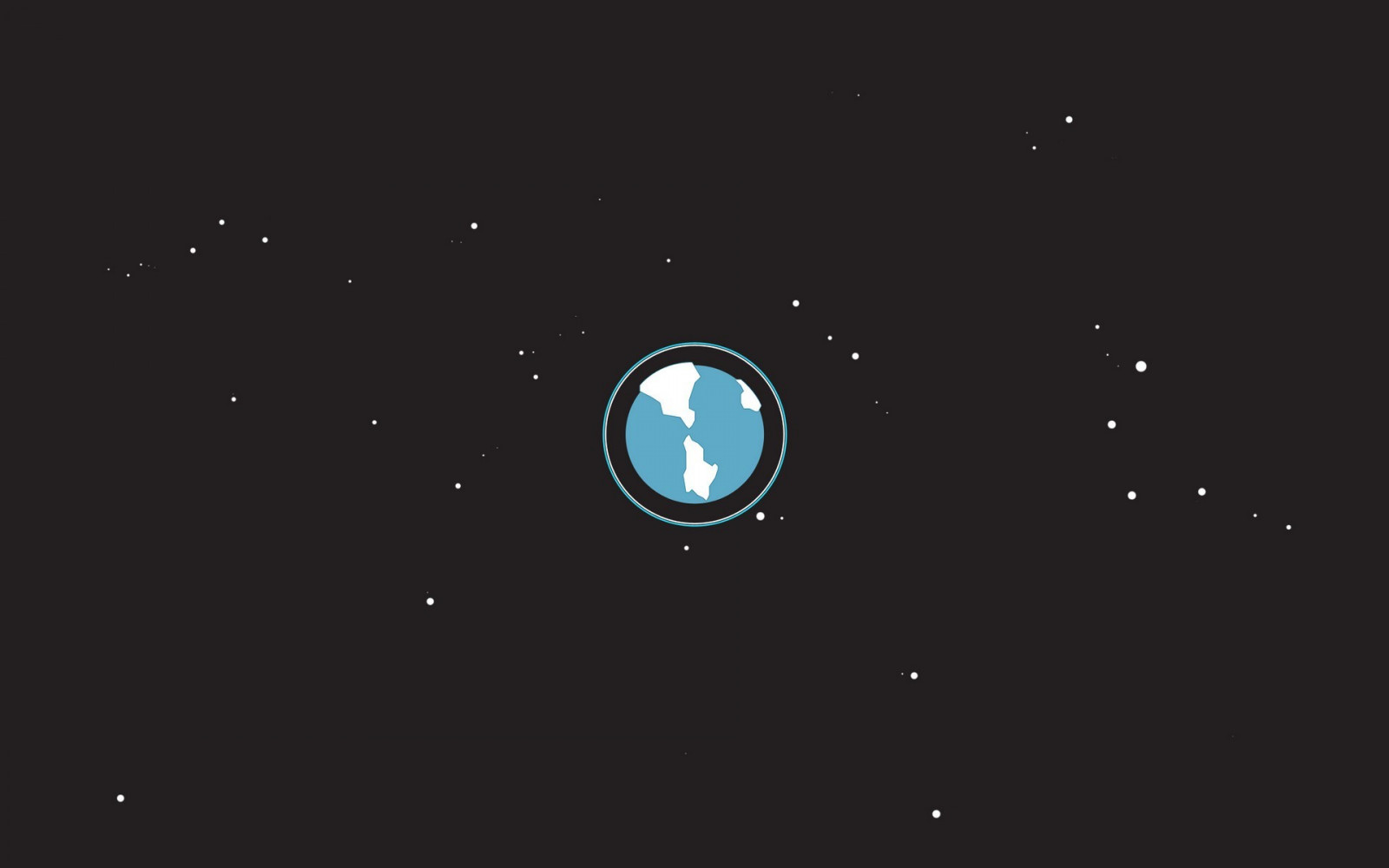 ilustração, planeta, espaço, minimalismo, Estrelas, Terra, círculo, atmosfera, astronomia, Captura de tela, Fonte, espaço sideral, Objeto astronômico