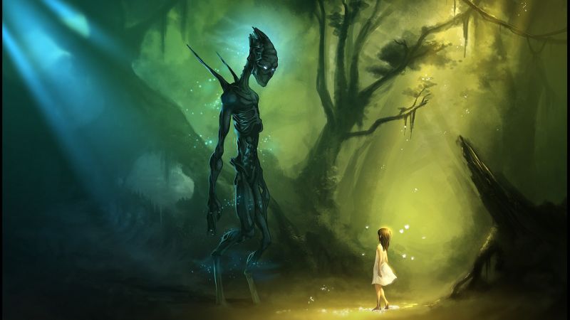 fantasy umění, děti, umělecká díla, cizinci, džungle, mytologie fantasy umění, děti, umělecká díla, cizinci, džungle, mytologie