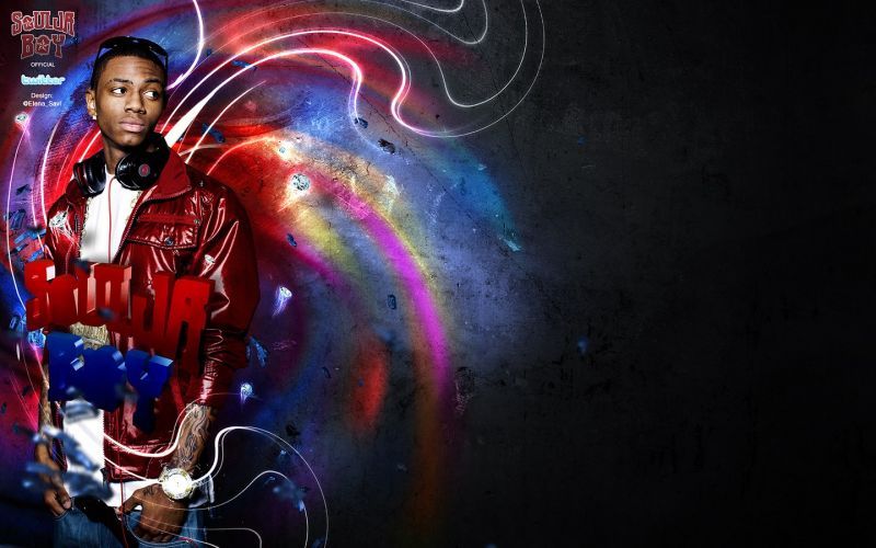 Soulja Boy, tma, Snímek obrazovky, počítač tapeta, zvláštní efekty, 1440x900 px