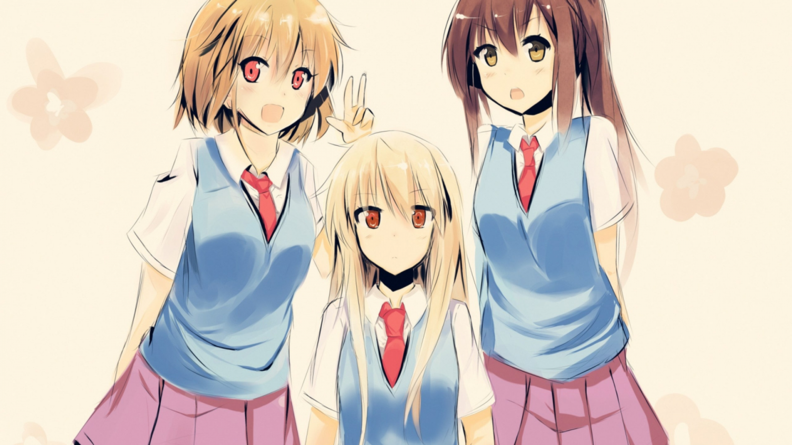 ilustrace, anime, umělecká díla, kreslená pohádka, Sakurasou Žádné zvíře v zájmových Městě na Kanojo, Shiina Mashiro, Aoyama Nanami, Kamiigusa Misaki, mangaka