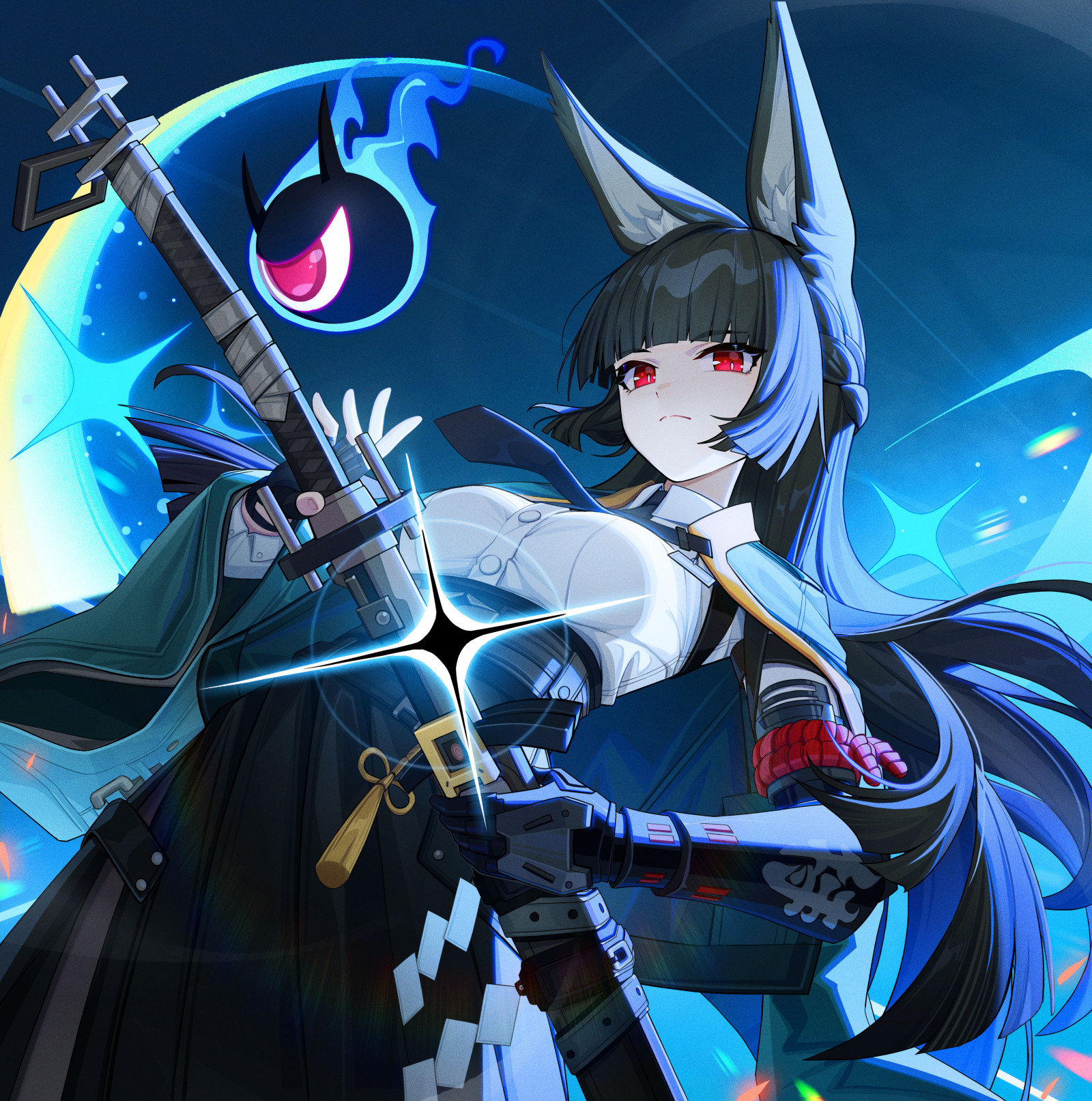 anime, anime dívky, Pixiv