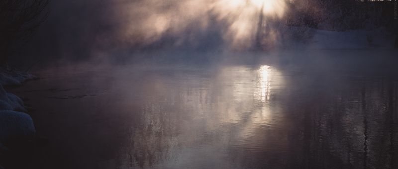 slunečnímu záření, temný, západ slunce, noc, voda, odraz