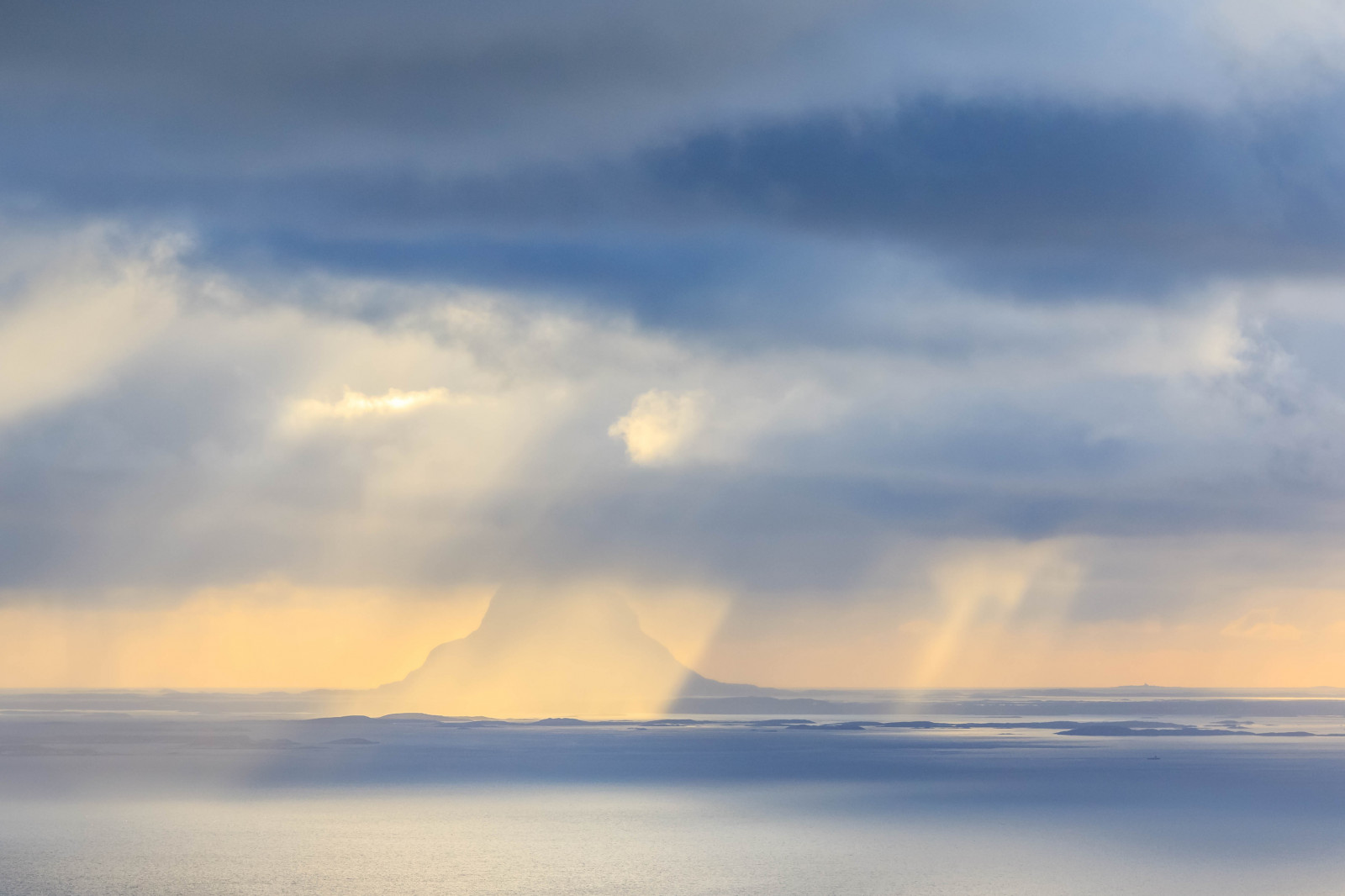 Wallpaper sunlight, landscape, sunset, sea, shore, reflection, sky, clouds, beach, sunrise