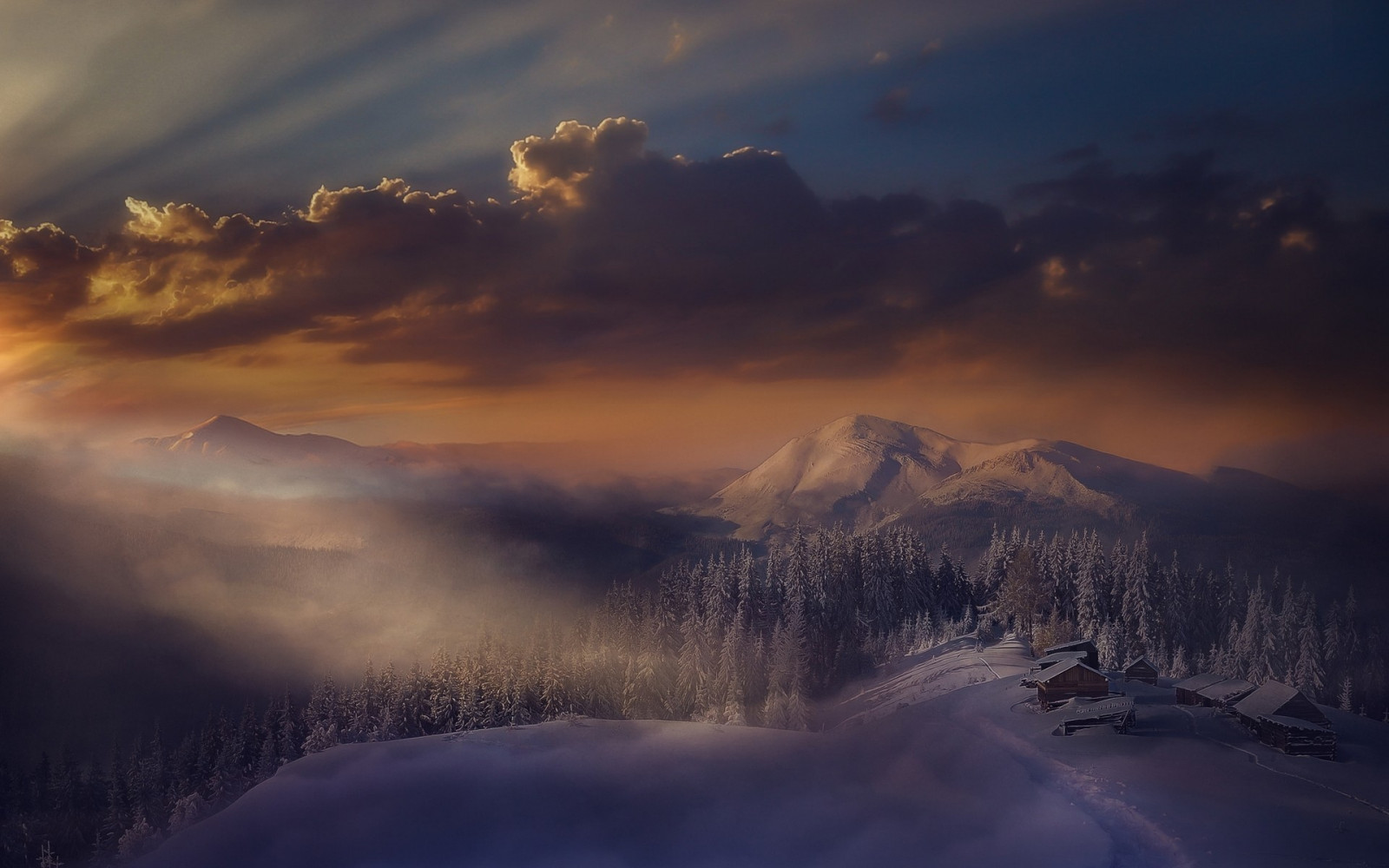 luz solar, panorama, floresta, montanhas, Pôr do sol, Itália, natureza, céu, neve, inverno, nuvens, nascer do sol, Pico nevado, tarde, manhã, névoa, atmosfera, cabine, crepúsculo, Alpes, Congelando, nuvem, árvore, montanha, clima, alvorecer, estação, Fenômeno atmosférico, Formas de relevo montanhosas, cadeia de montanhas