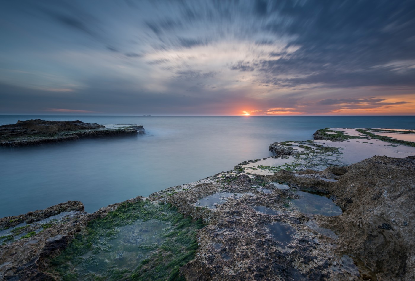пейзаж, закат солнца, море, Залив, камень, природа, Берег, Размышления, Пляжный, Восход, Утро, Башня, берег, Скала, горизонт, мыс, Сумерки, Ландшафт, Облако, Рассвет, океан, волна, Бухта, Loch, водное пространство, Ветровая волна