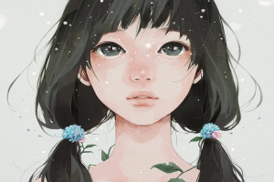 face illustration anime black hair girl mangaka drawing black model hair mouth nose skin head beauty eye lady hairstyle human body organ interaction face illustration anime black hair girl mangaka drawing black model hair mouth nose skin head beauty eye lady hairstyle human body organ interaction