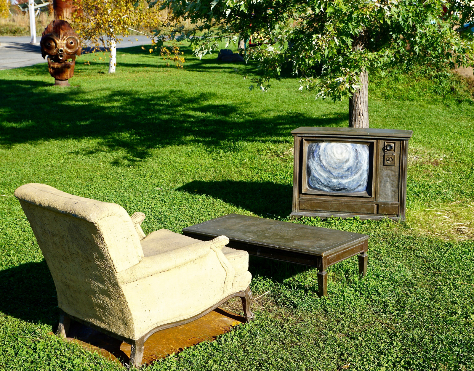 แนวนอน, สวน, หญ้า, กลางแจ้ง, ตาราง, เก้าอี้, ม้านั่ง, โทรทัศน์, สนามหลังบ้าน, ศิลปะ, ต้นไม้, ลาน, ปลูก, เก้าอี้, เฟอร์นิเจอร์, มาสก์, สนามหญ้า, Franconia, โครงสร้างกลางแจ้ง, ภูมิทัศน์, เฟอร์นิเจอร์กลางแจ้ง, การติดตั้ง