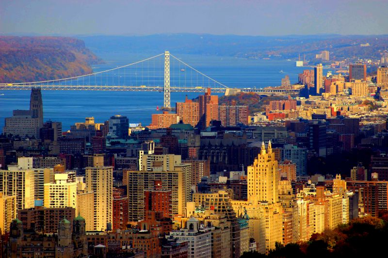 Metropolitní oblast, město, panoráma města, urban area, panoráma, metropole