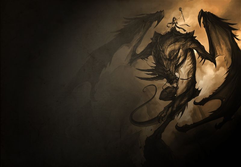 černobílý, fantasy umění, umělecká díla, ilustrace, drak, tma černobílý, fantasy umění, umělecká díla, ilustrace, drak, tma