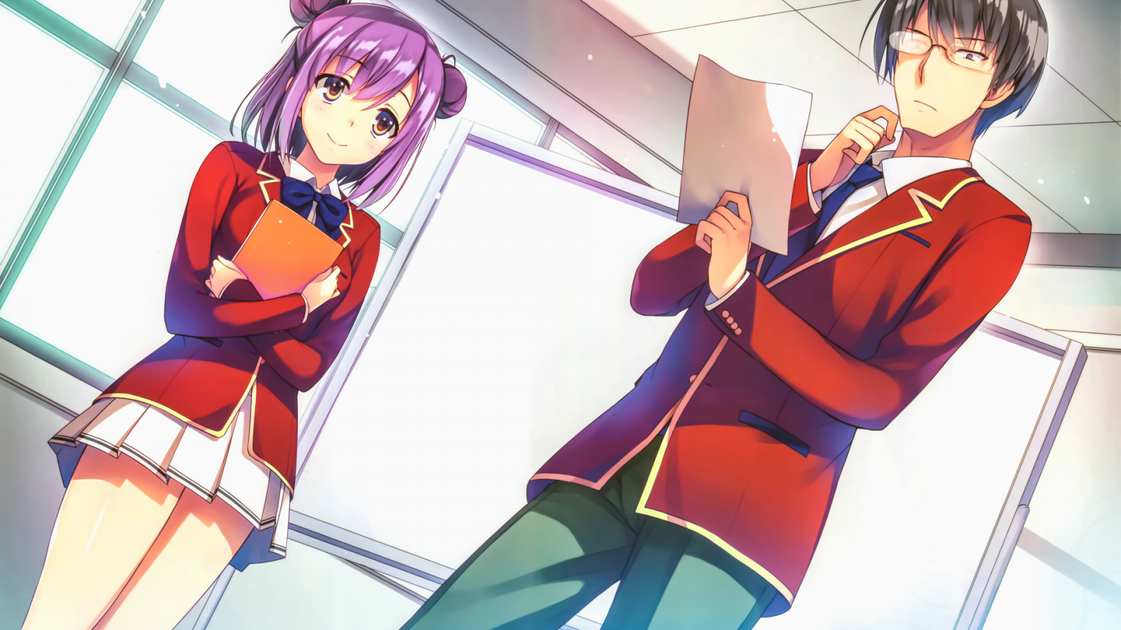 anime, anime dievčatá, Youkoso Jitsuryoku Shiji shugo no Kyoushitsu e