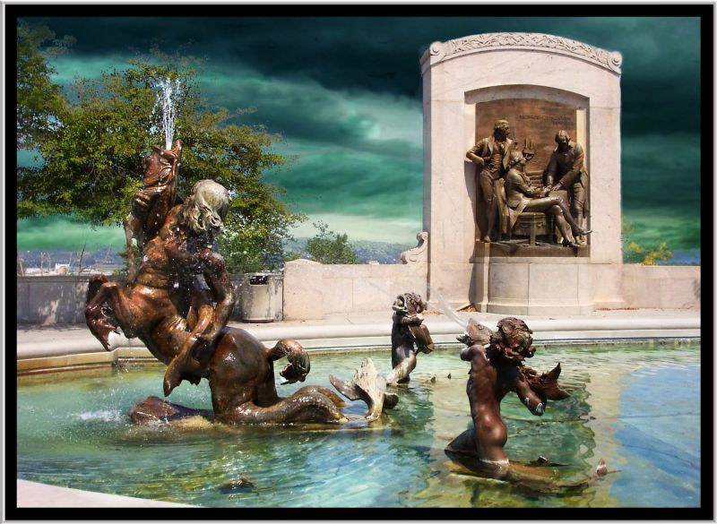 voda, vodní prvek, kašna, malování, mytologie, Cestovní ruch