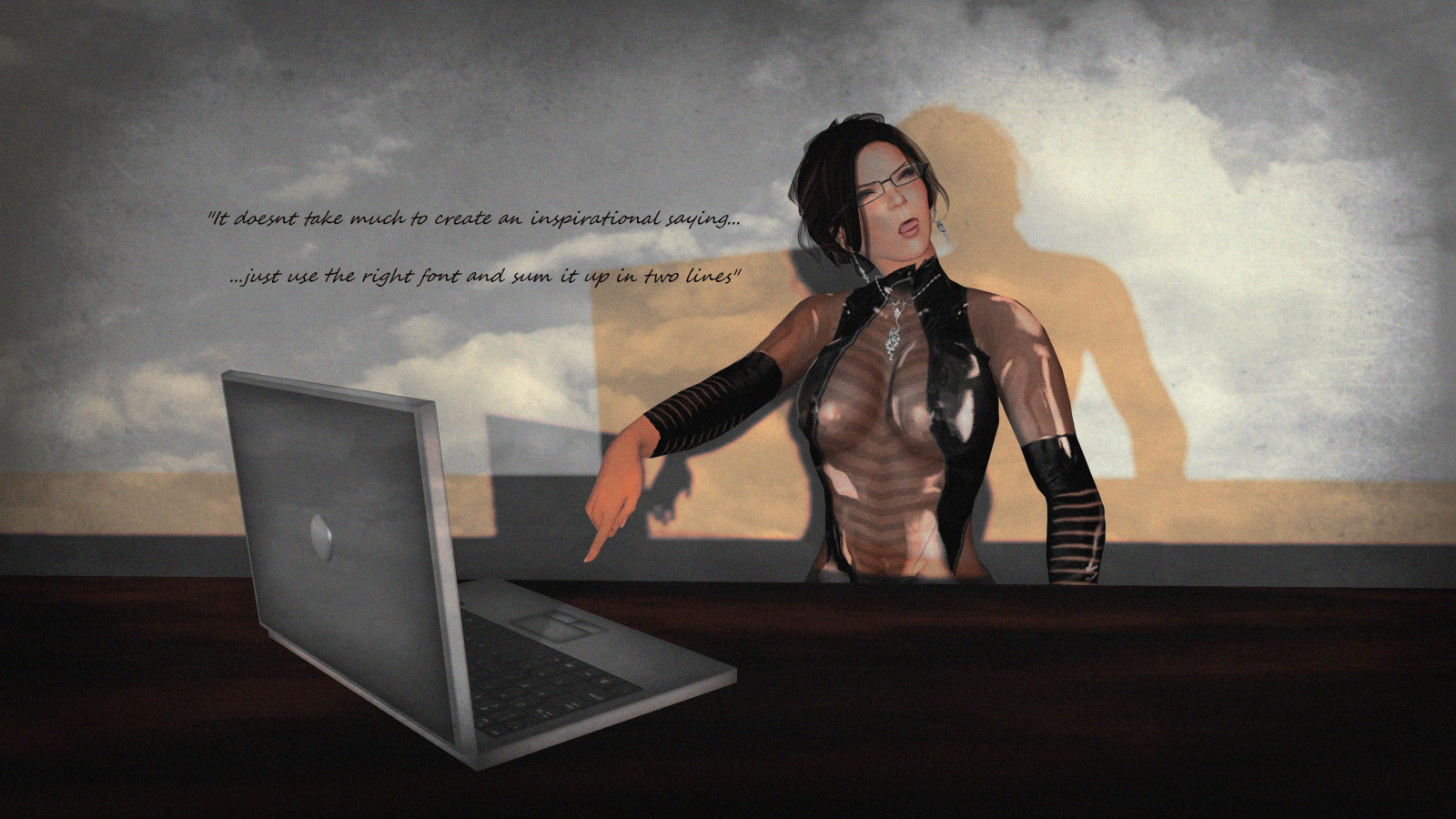 fotografia, seduta, cielo, divertimento, oscurità, ragazza, sfondo del computer