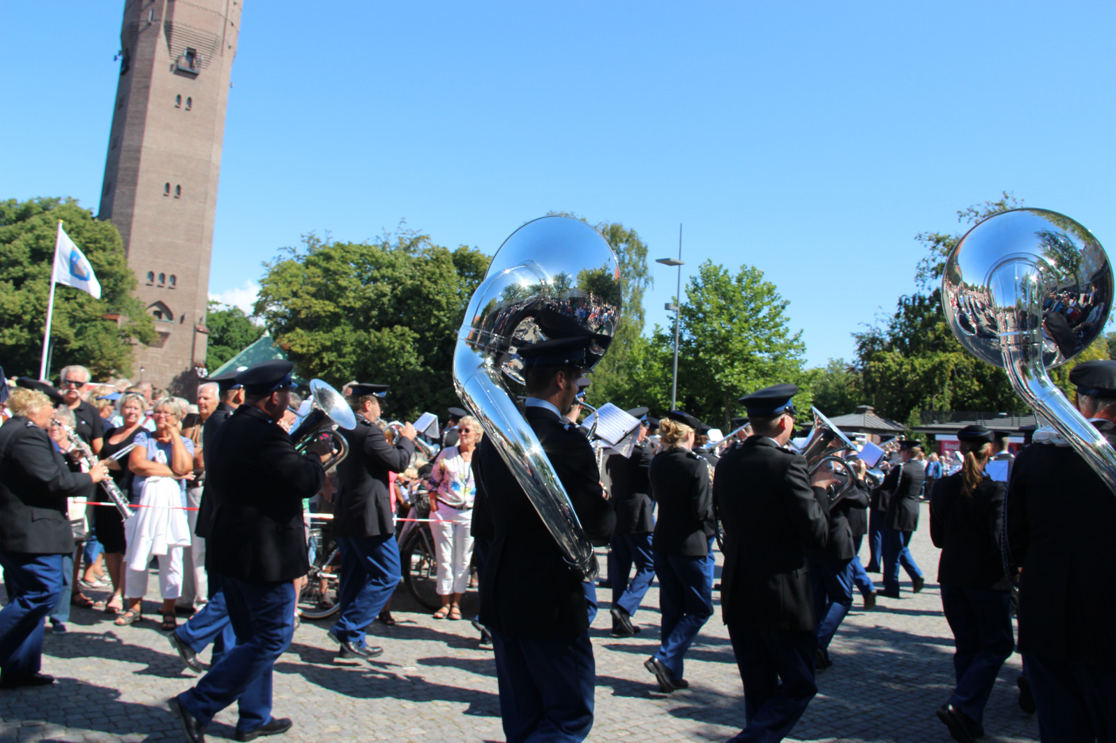 hudba, tetování, Kánon, válečný, událost, průvod, festival, musik, canon100, nevydaný, orchestr, hudební nástroje, orkester, milit rorkester, dav, pochodující