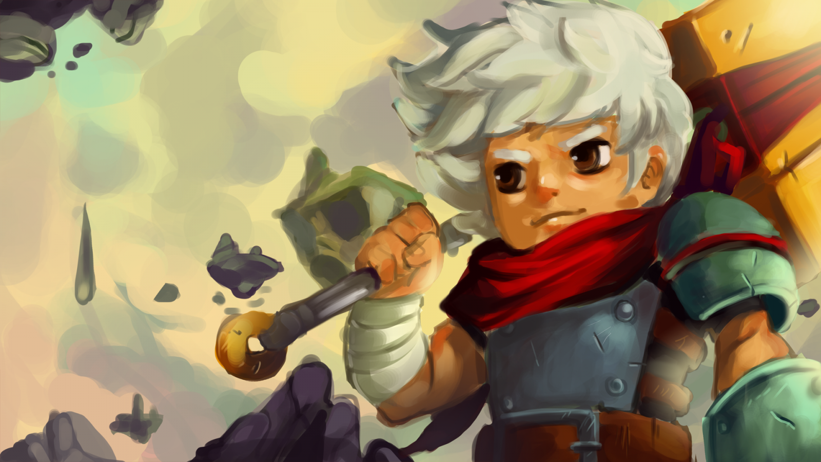 ilustrace, anime, kreslená pohádka, Bašta, komiks, Dítě, Snímek obrazovky