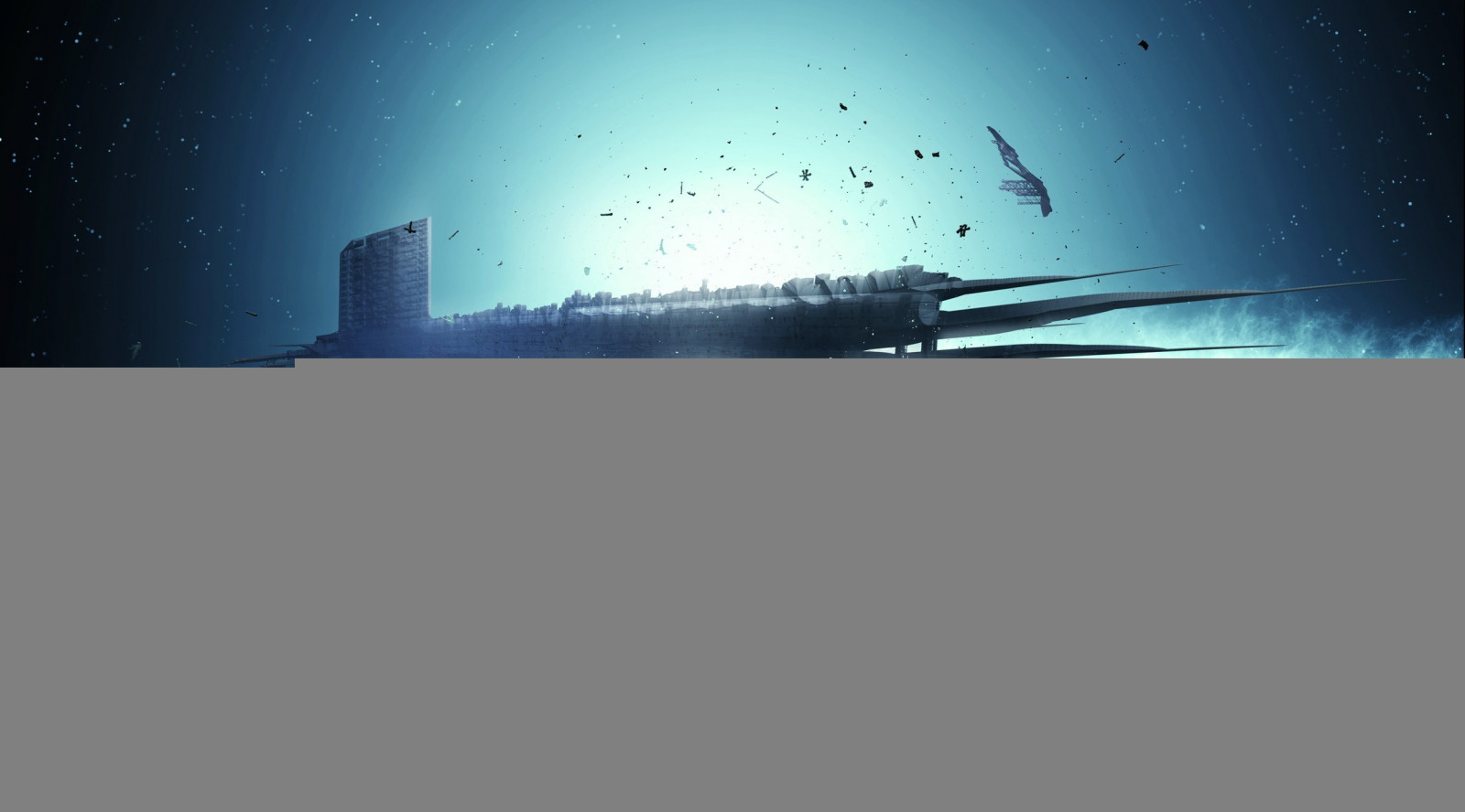 slunečnímu záření, videohry, prostor, mrakodrap, modrý, atmosféra, Isaac Clarke, Dead Space 3, světlo, osvětlení, tvar, čára, energie, Snímek obrazovky, počítač tapeta, 2545x1414 px