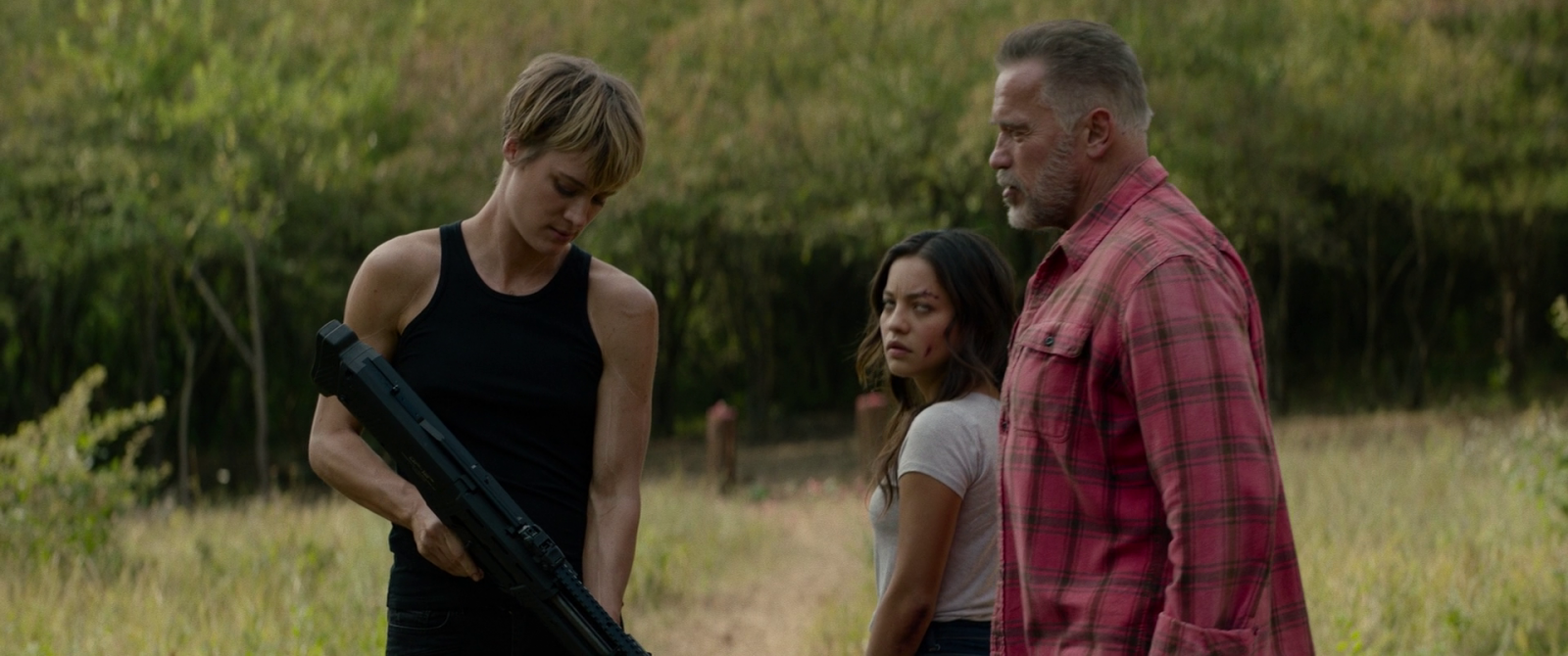 Terminator, Terminator Dark Fate, Mackenzie Davis, Arnold Schwarzenegger
