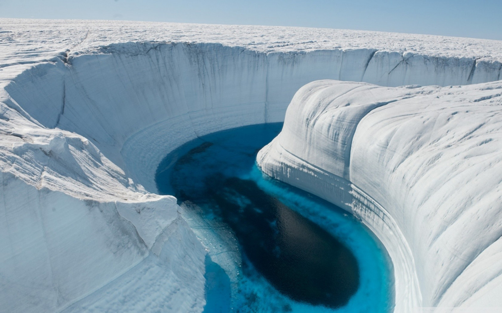 Wallpaper landscape, snow, winter, iceberg, blue, ice, glaciers
