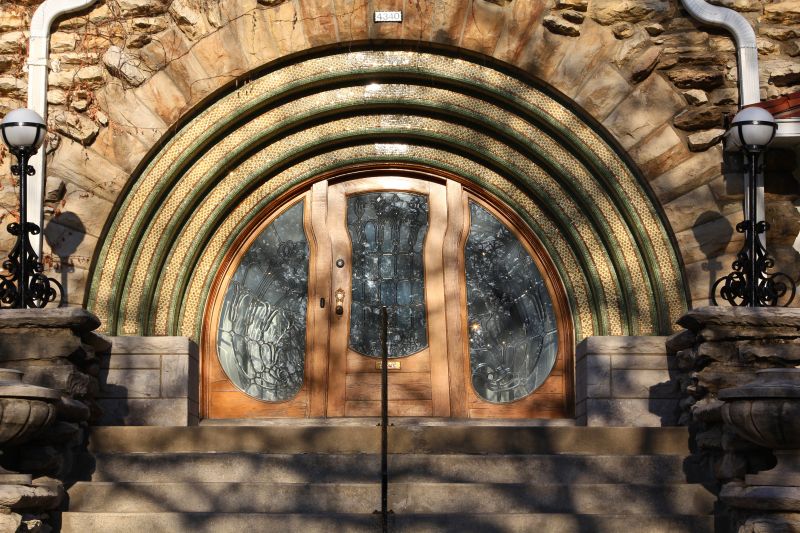 oblouk, železo, turistická atrakce, dřevo, dávná historie