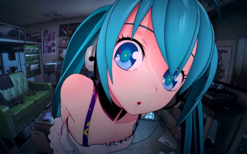 anime, Vocaloid, Hatsune Miku, oči, modrý, stroj anime, Vocaloid, Hatsune Miku, oči, modrý, stroj