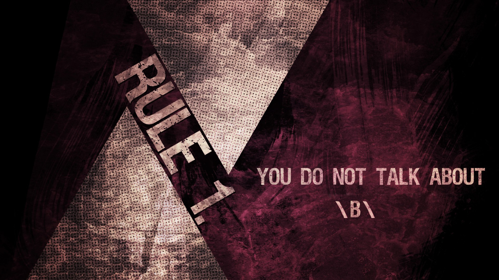 sort, rød, emotion, mærke, Kampklub, farve, form, mørke, skrifttype