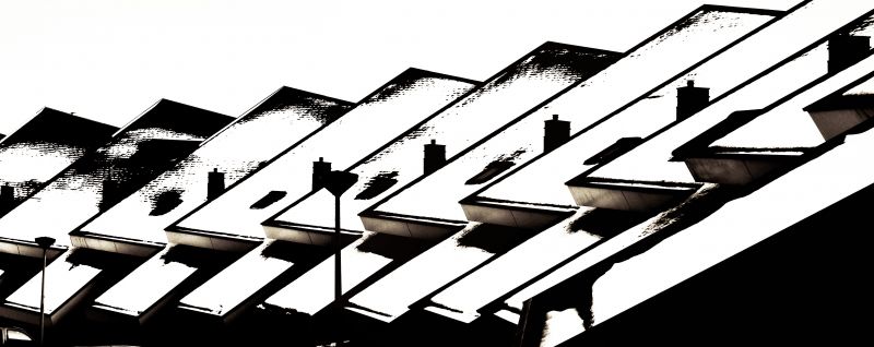 Černý a bílý, monochromatické fotografování, černobílý, text, struktura, font