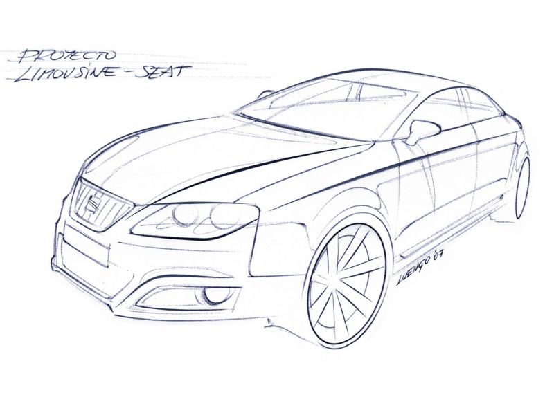 Zitplaats,2012,netcarshow,tekening,artwork,lijn kunst
