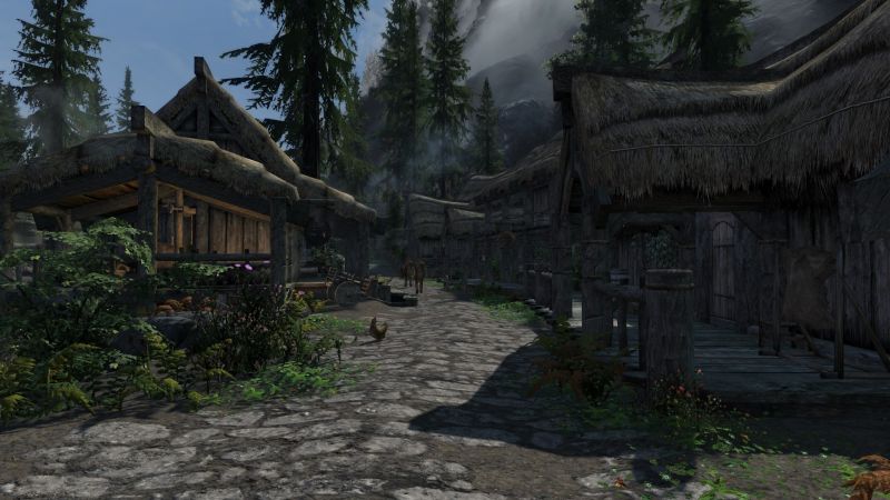 videohry, The Elder Scrolls V Skyrim, majetek, panské sídlo, džungle, Terén videohry, The Elder Scrolls V Skyrim, majetek, panské sídlo, džungle, Terén