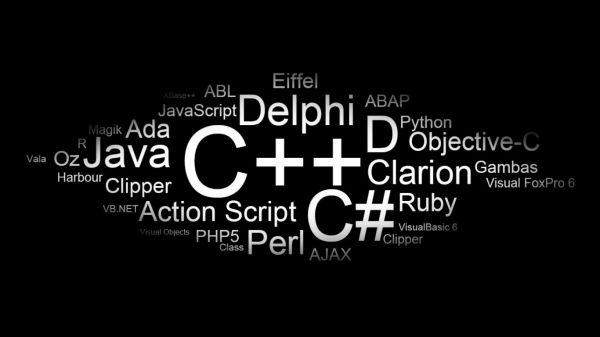 black background,text,graphic design,monochrome,logo,programming