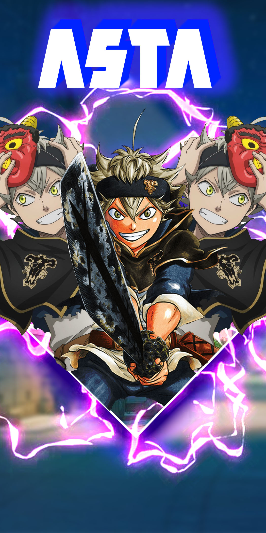 Hintergrundbilder : Black Clover, asta 1080x2160 - aic9182 - 1885233 ...