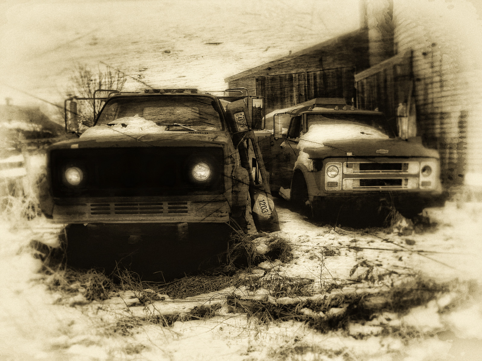 stary, samochód, opuszczony, śnieg, zimowy, pojazd, rdza, rozkład, transport, Staromodny samochód, Chevrolet, Ciężarówka, Minnesota, Pogoń, Blinkagain, klasyczny, Besteverdigitalphotography, Bestevercompetitiongroup, czarny i biały, Projekt motoryzacyjny, Samochody zewnętrzne, Samochód kompaktowy, pojazd silnikowy, Pojazd wojskowy, Off roading, Motyla, Watonwancounty, Smartphotoeditor
