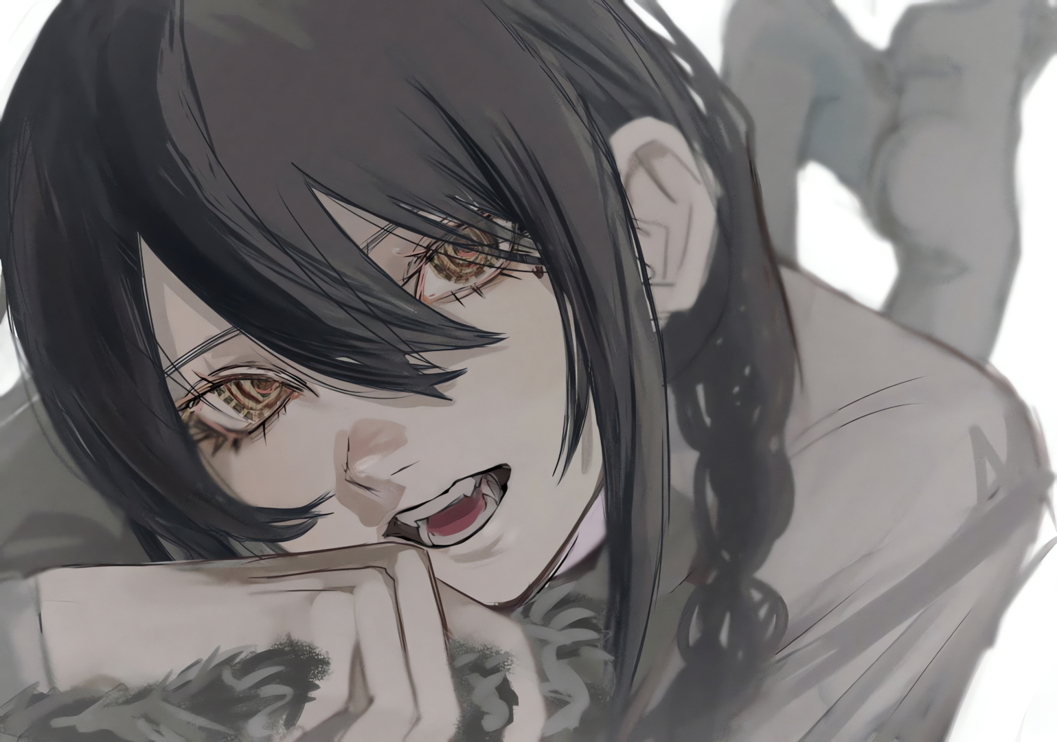 Chainsaw Man, Nayuta Chainsaw Man, พื้นหลังที่เรียบง่าย