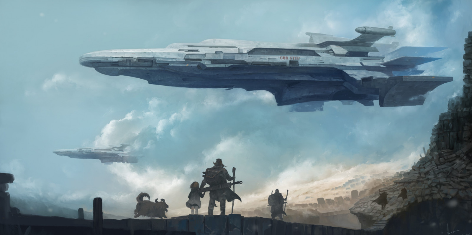 fantasy umění, futuristický, vozidlo, umělecká díla, letoun, letadlo, sci-fi, vojenská letadla, Bitevní loď, letadlová loď, válečná loď, Battlecruiser, Terén, Snímek obrazovky, Atmosféra Země, stíhací letoun, námořní loď, proudová letadla