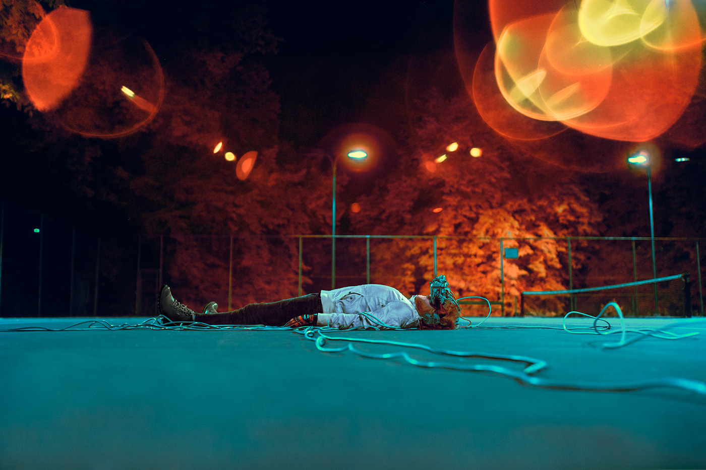 Wallpaper lantern, orange, world, leisure, gas, midnight, darkness