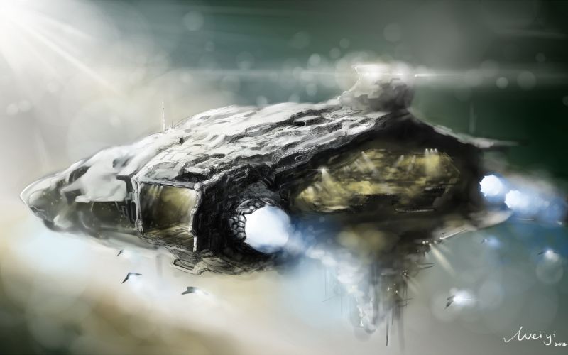 1920x1200 px, letadlo, fi, bojovník, sci, loď 1920x1200 px, letadlo, fi, bojovník, sci, loď