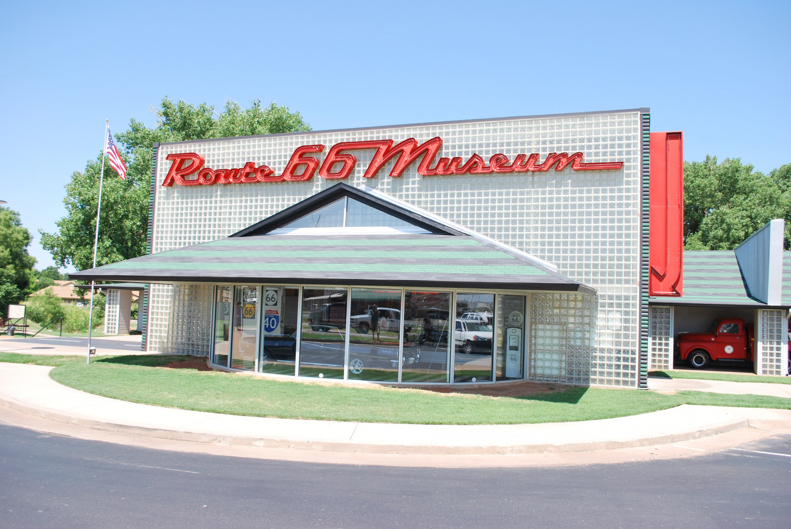 Wallpaper home, ok, route66clinton, residential area, property, real