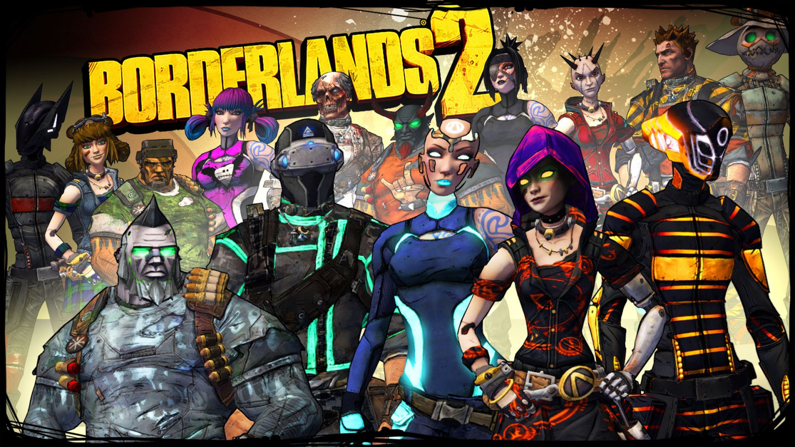 videohry, komiks, Borderlands 2, Borderlands, klenba lovci, hry