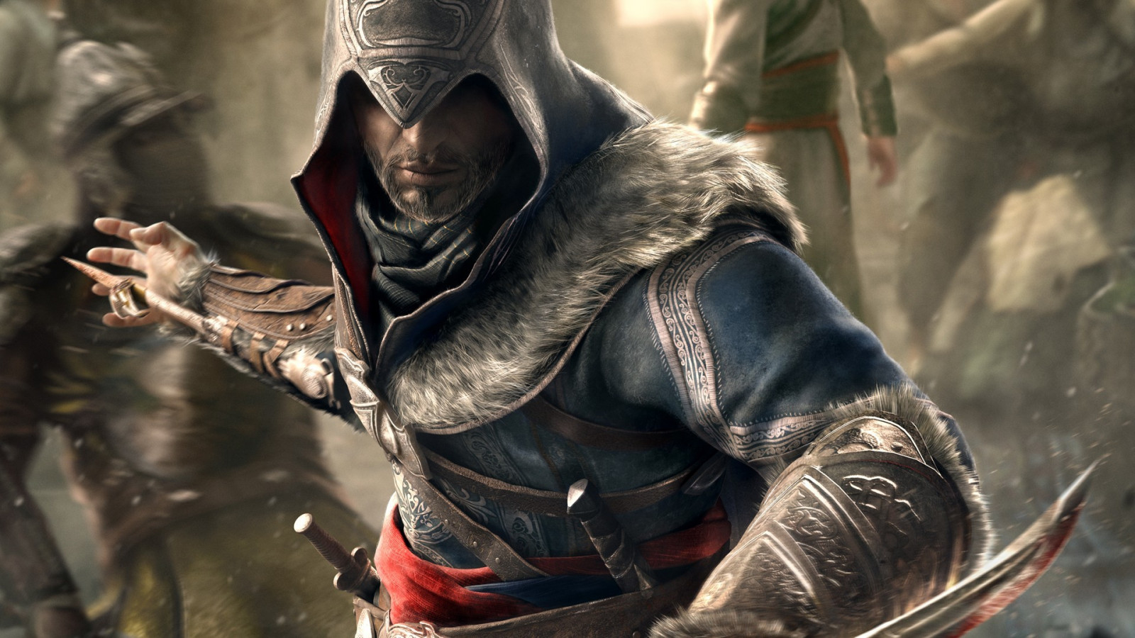 soldato, personaggi dei videogiochi, Persona, mitologia, Ezio Auditore da Firenze, Rivelazioni di Assassin's Creed, immagine dello schermo, gioco pc, film d'azione, mercenario