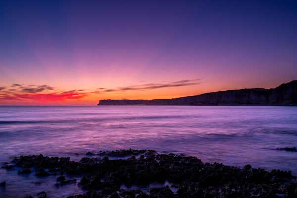sunset,photography,sea,landscape,cliff,France